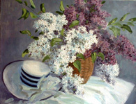 Lilac with bonnet
